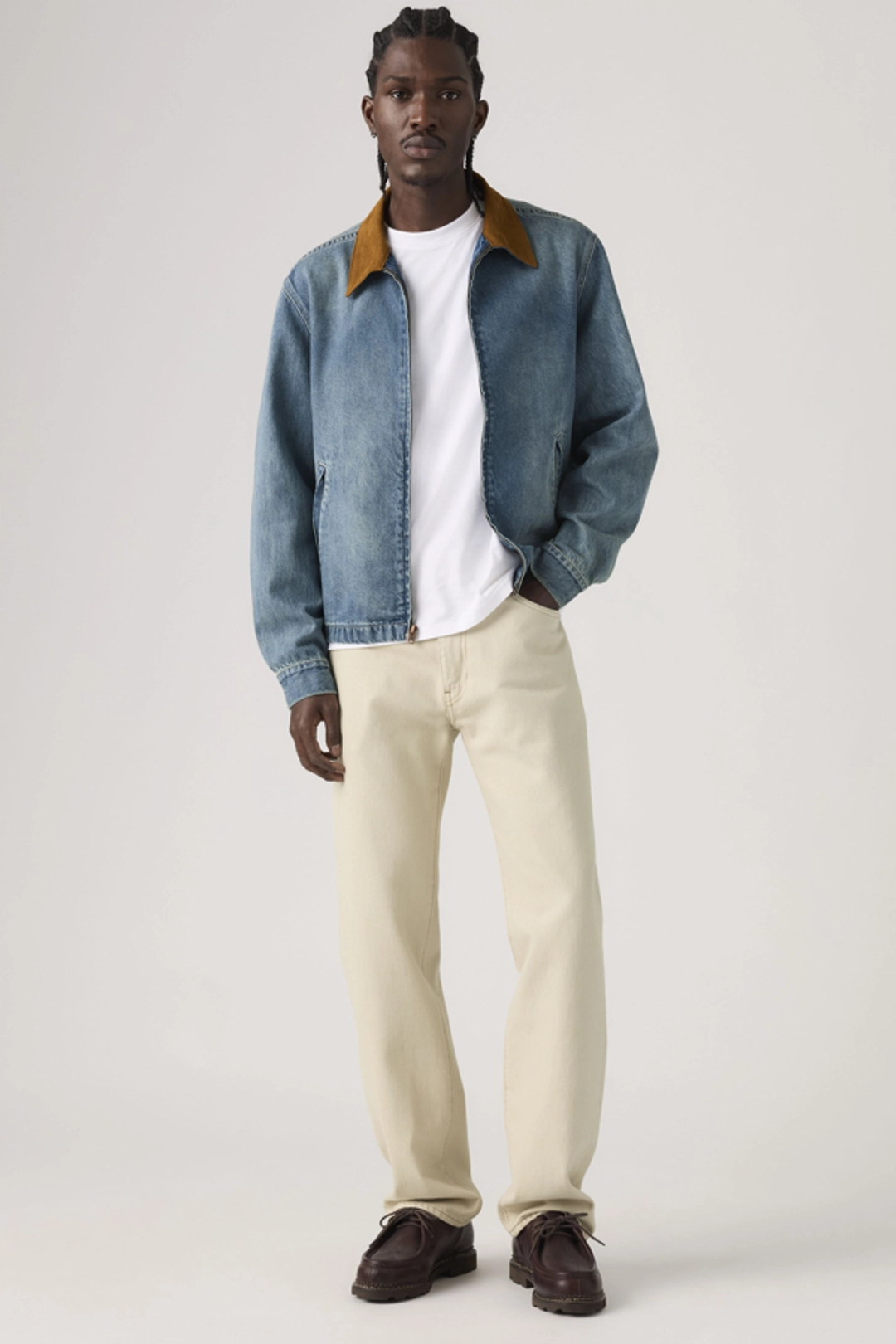 Levi's Jean 555 Relaxed Straight - Homme - Bleu / Welcome To The Game - 40X32