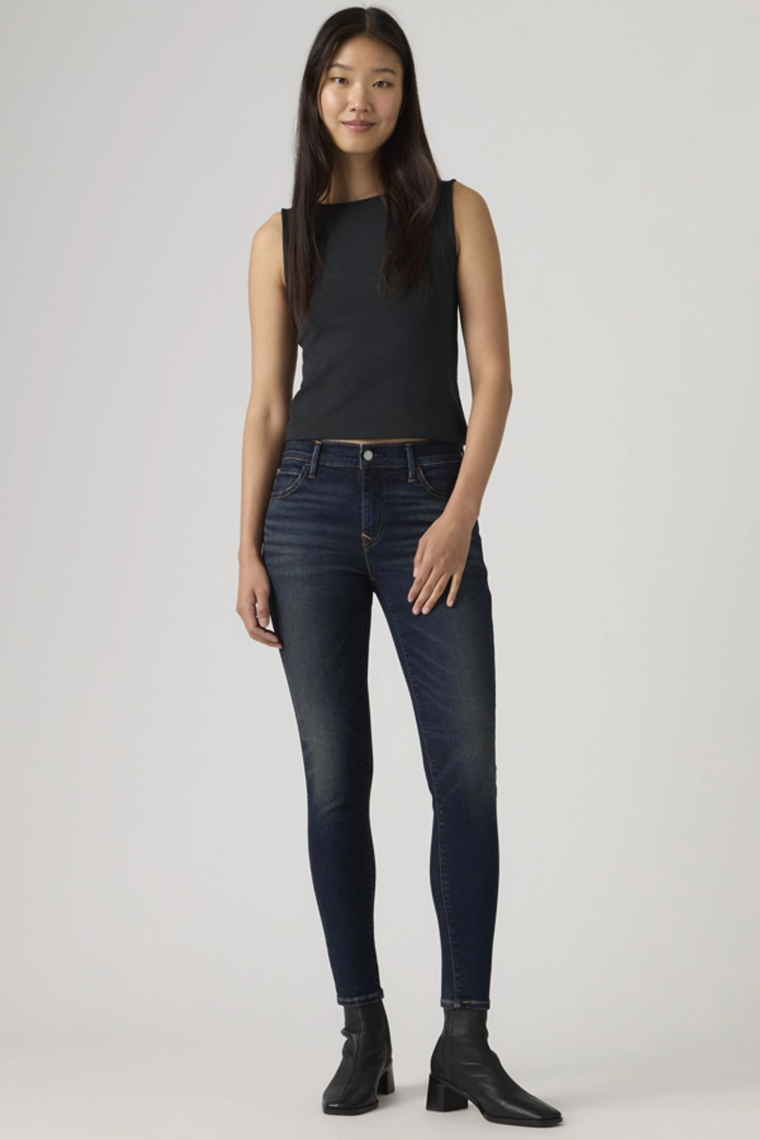 Levi's 710 Super Skinny Jeans - Femme - Noir / Secluded Echo - 31X30