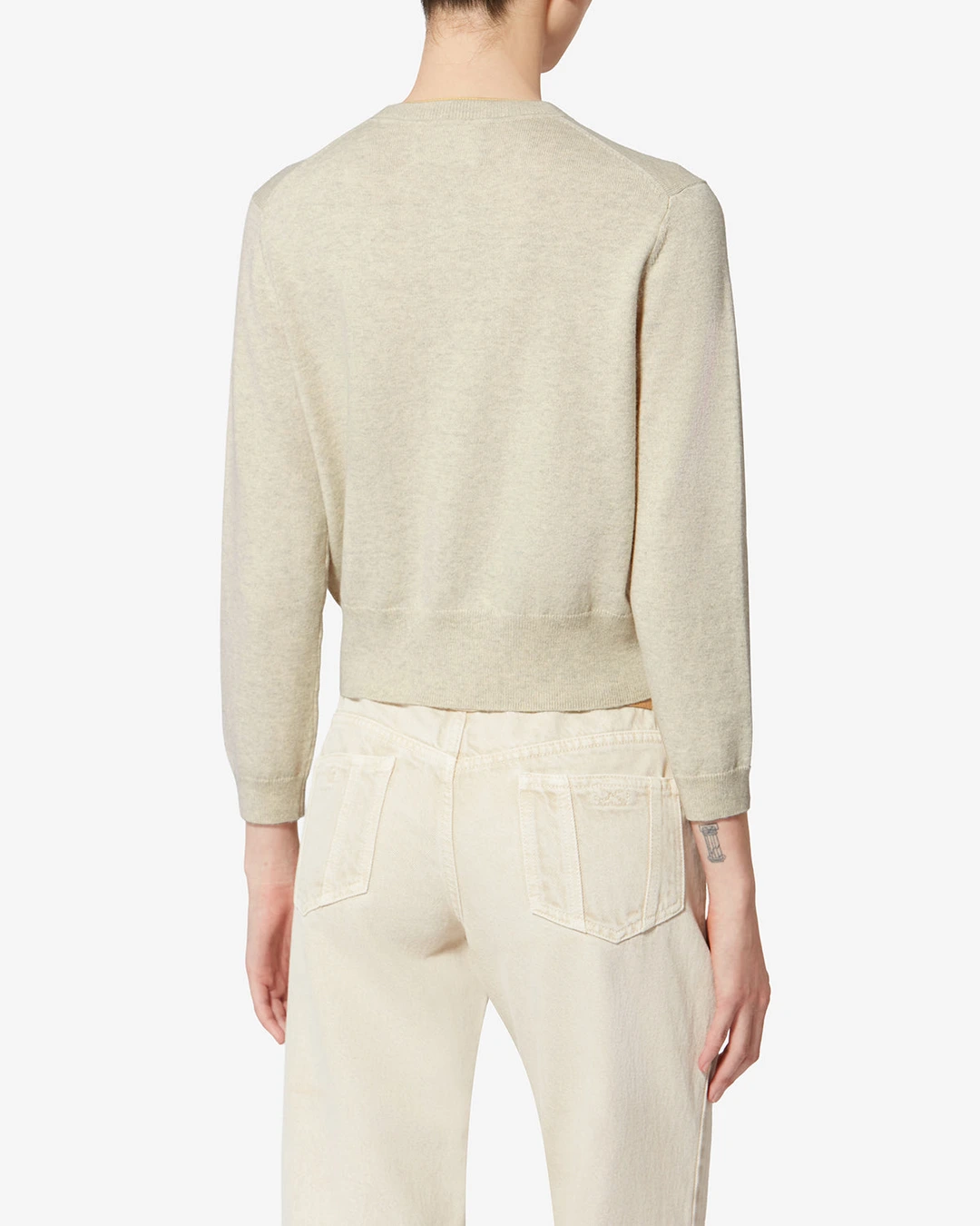 Cardigan Lona - Femme - Bleu Poudré-gris Clair - Taille 40 - Marant Étoile - 3