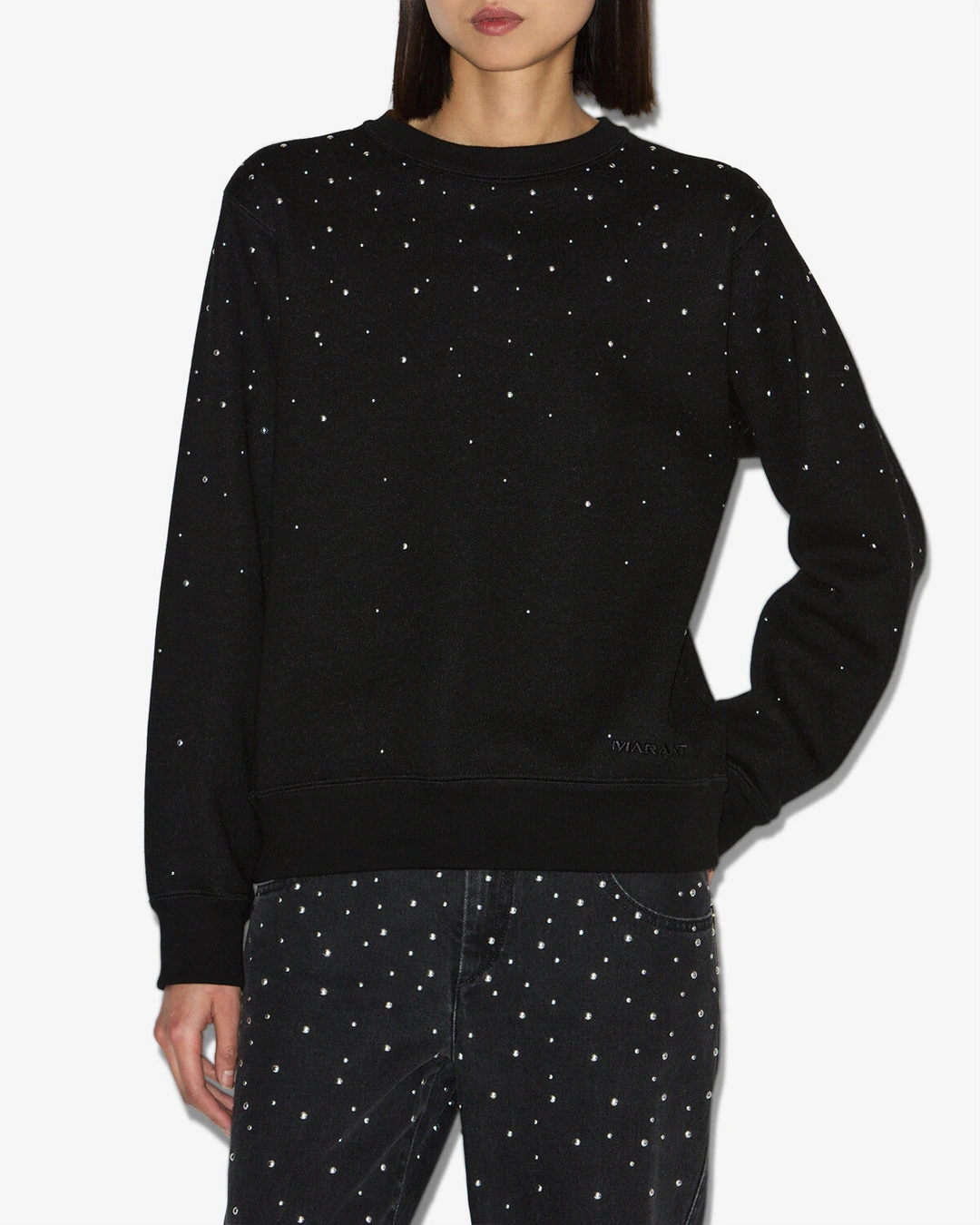 Sweatshirt Riseda - Femme - Noir - Taille 42 - Marant Étoile - 5