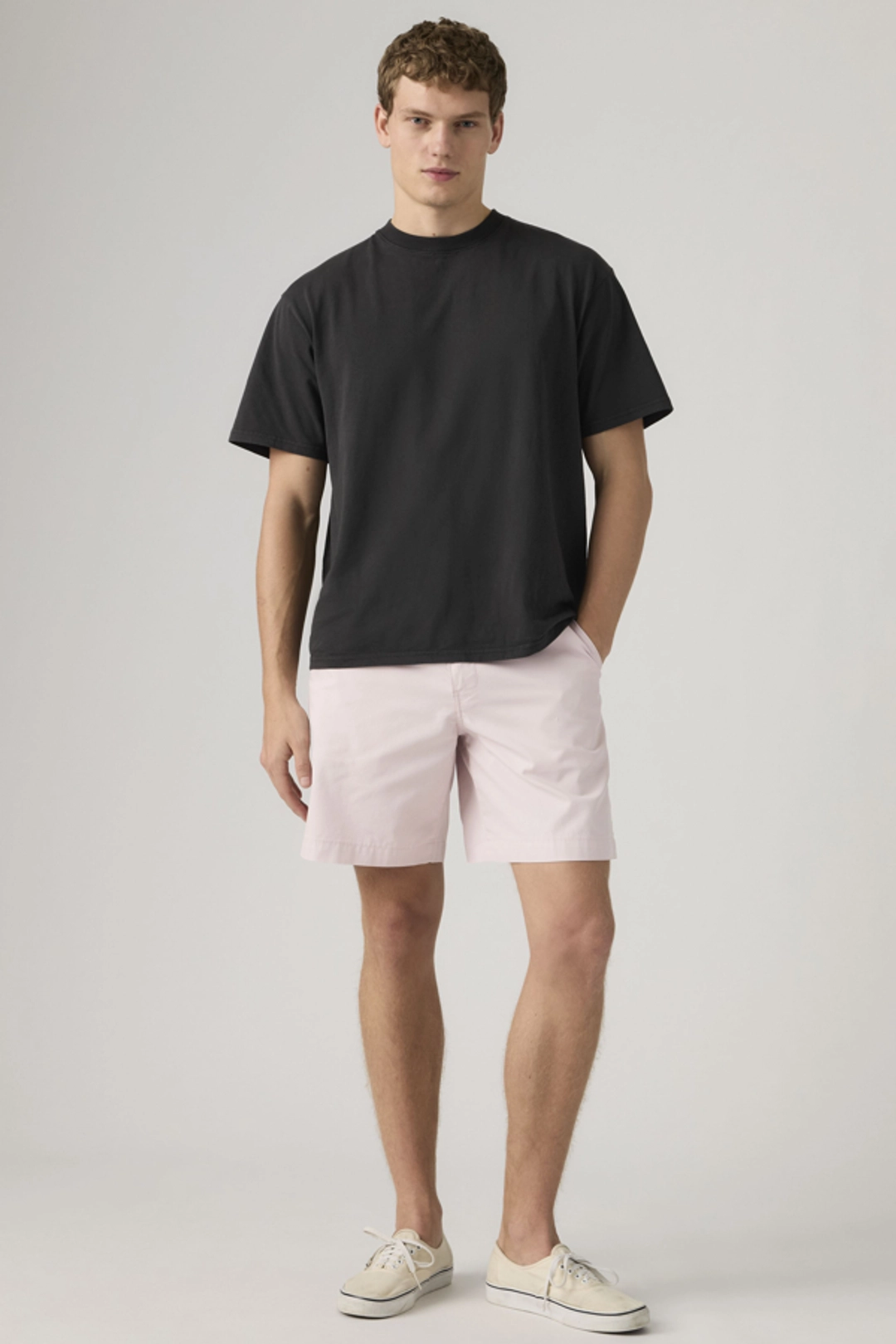 Levi's Short XX Chino Authentic Relaxed Lightweight - Homme - Beige / Harvest Gold Twill - 38X8