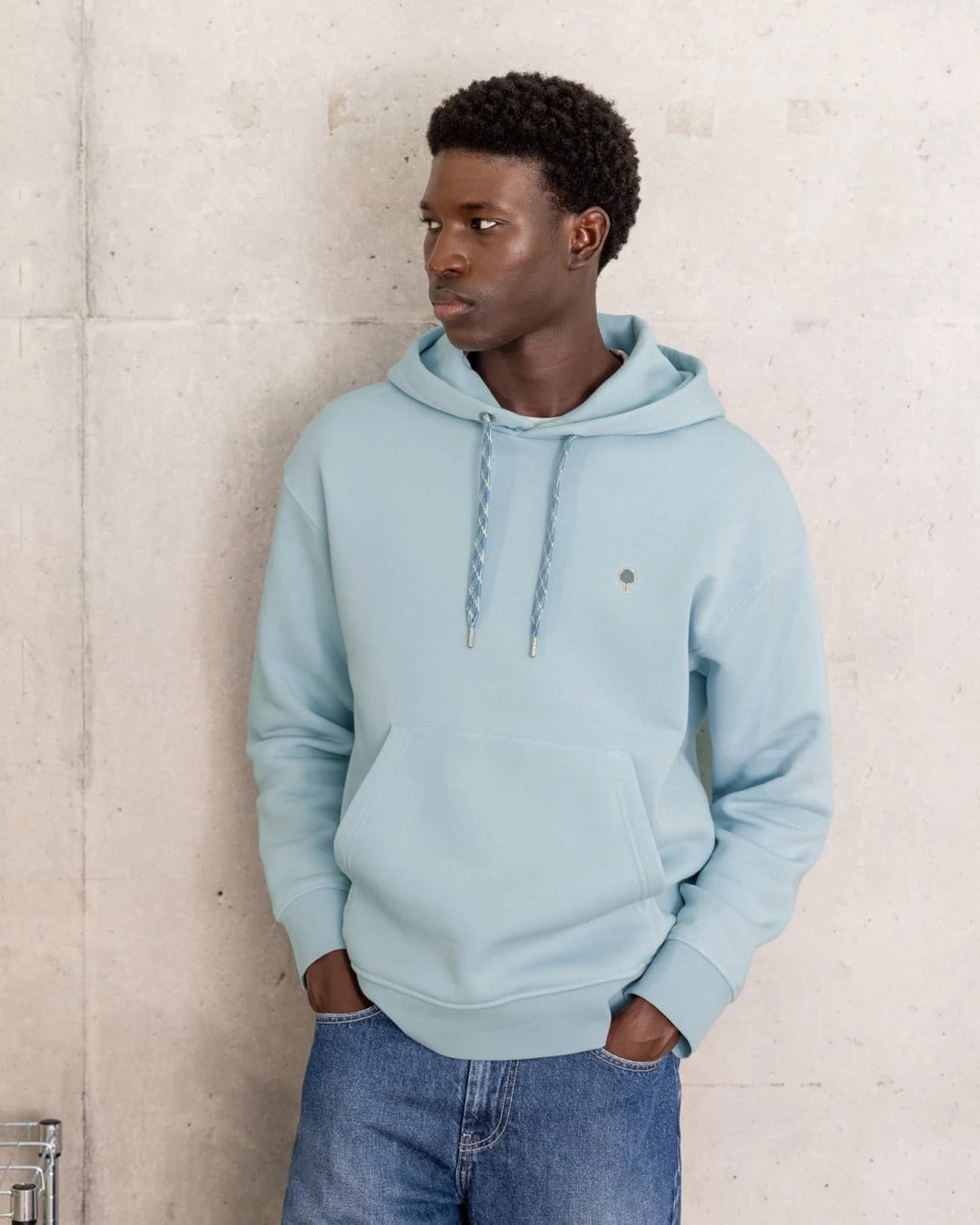 Sweat à capuche vert émeraude - DIRAC OS