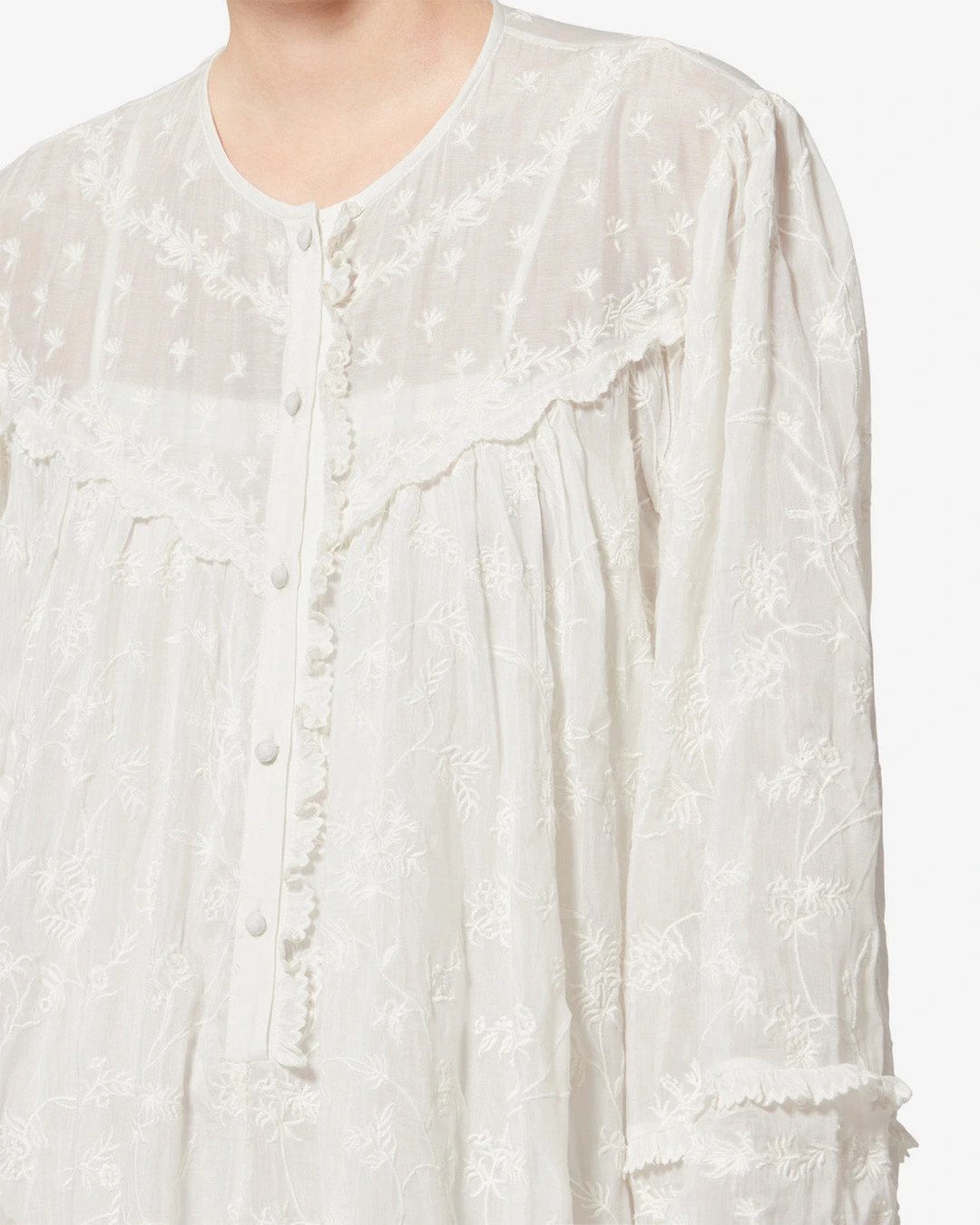 Robe Zame - Femme - Blanc - Taille 40 - 2