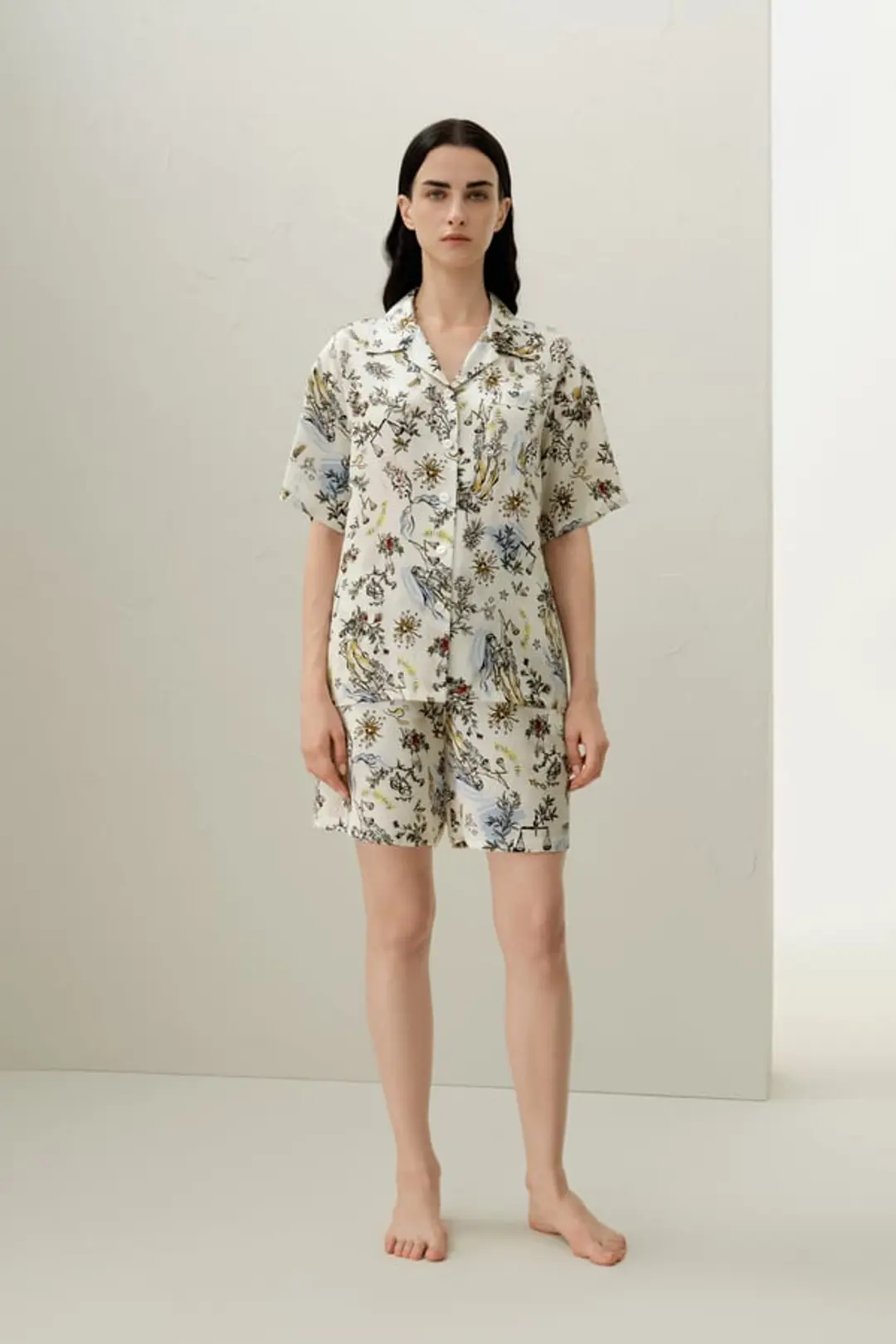 LILYSILK Ensemble Pyjama Manches Courtes Balance Soie Charmeuse Balance L - 2
