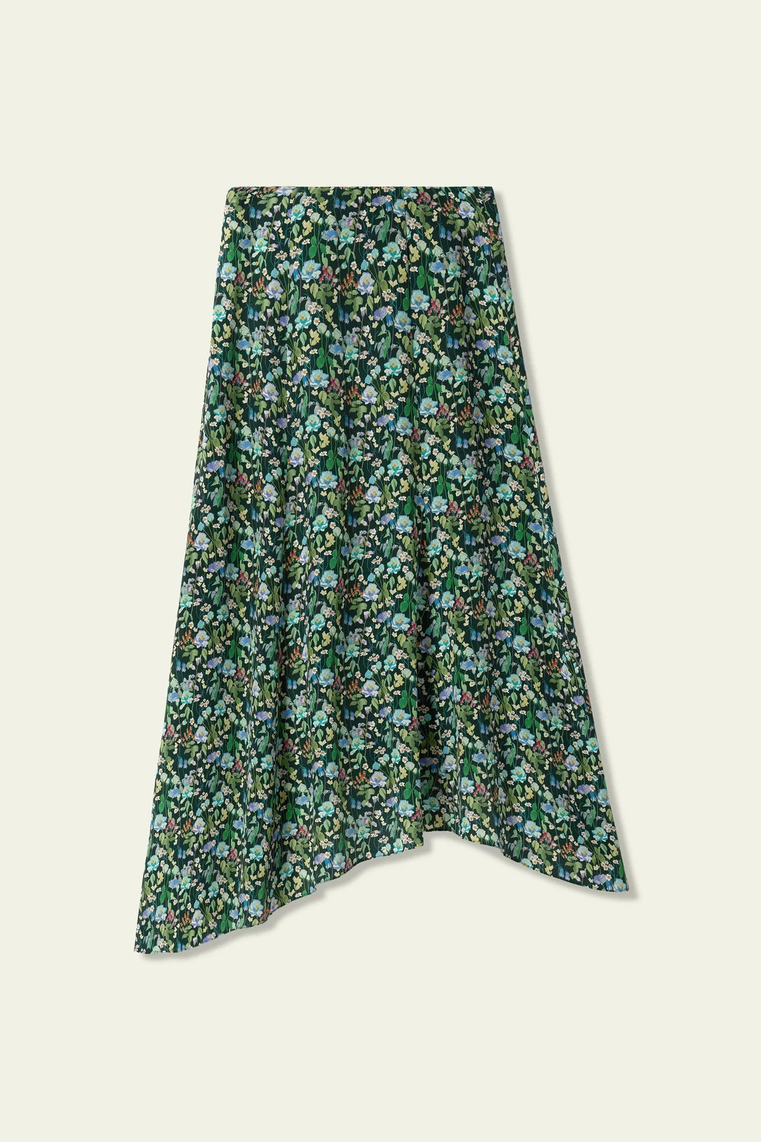 LILYSILK Jupe En Soie Longue Tissu Doux Et Respirant Pour Plus De Confort 100% Soie De Mûrier Modèle Classique Fairytale Forest 36