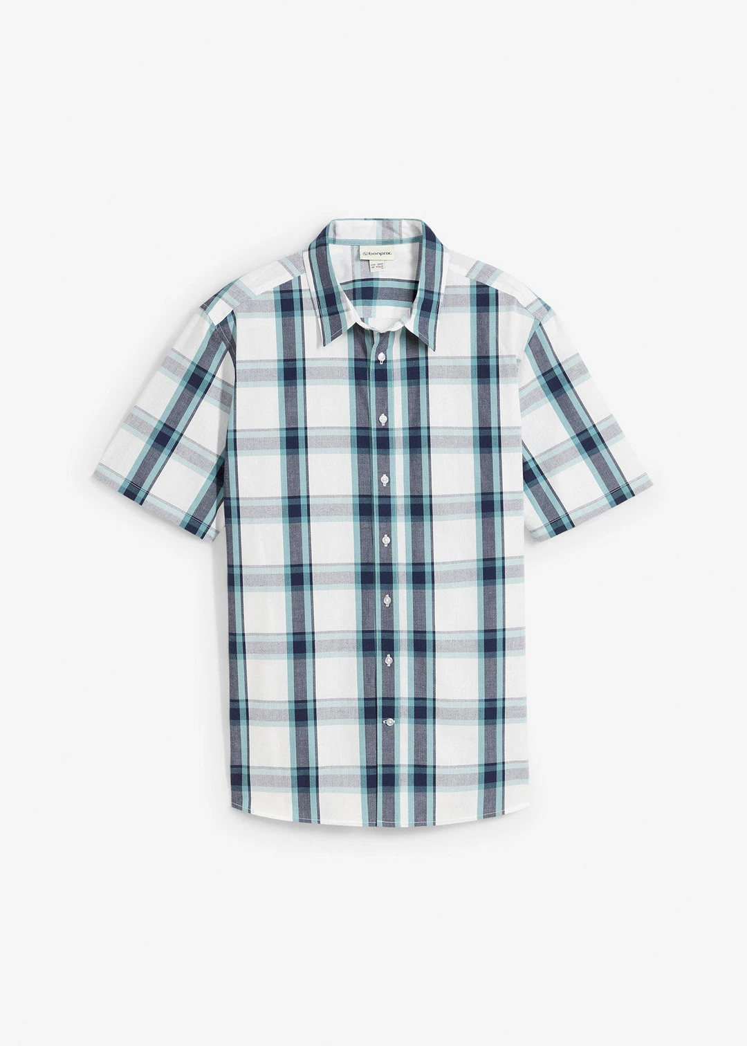 Chemise manches courtes 100% coton