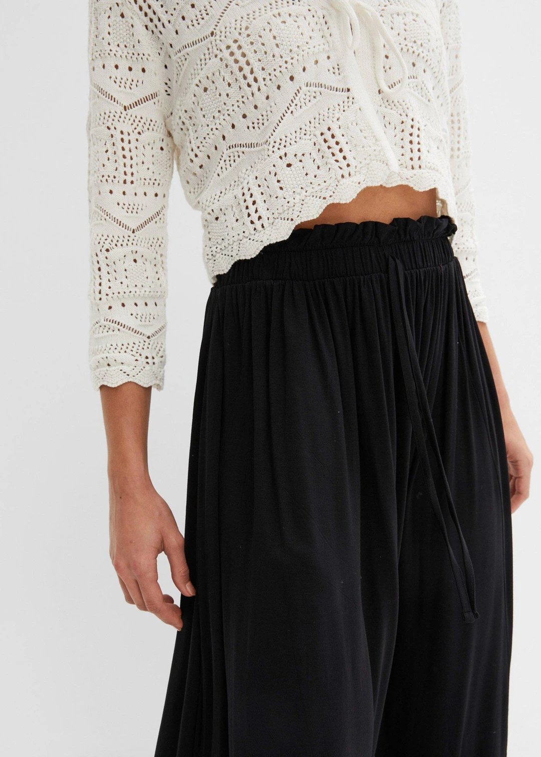 Jupe en jersey de viscose