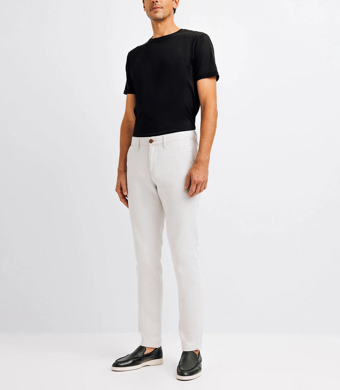 IZAC - Pantalon casual beige clair