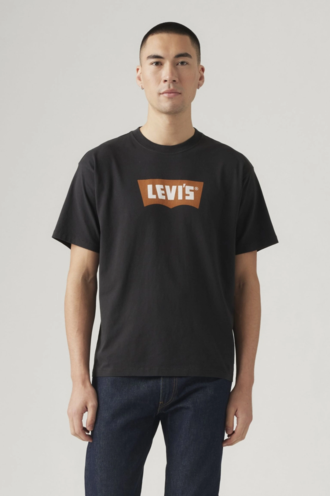 Levi's T Shirt Graphique Batwing Vintage - Homme - Blanc / Vintage Chili Oil Batwing White+ - 2XL - 2