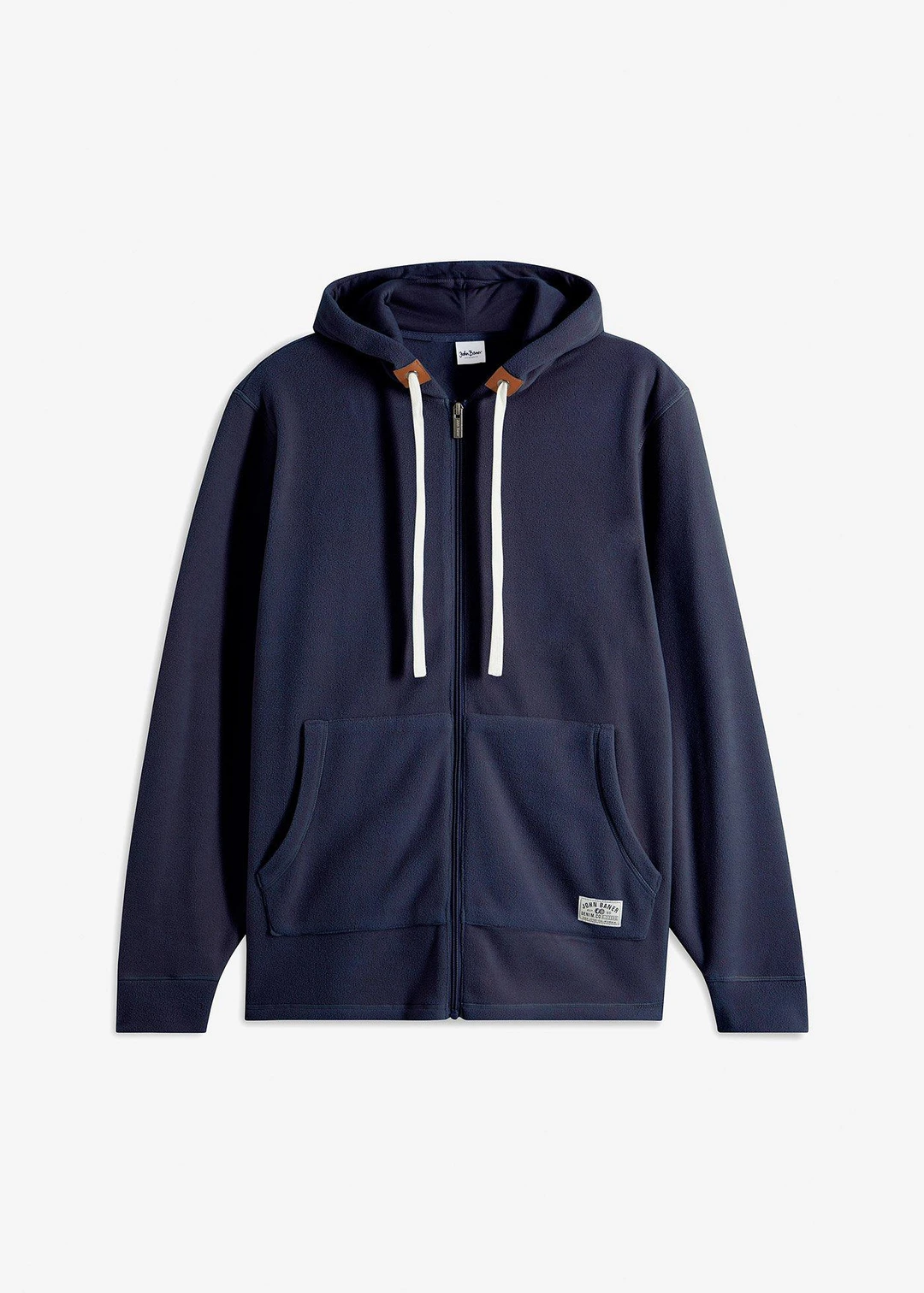 Veste polaire à capuche et poches plaquées