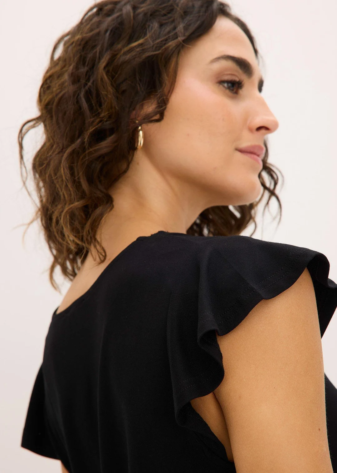 T-shirt en viscose extensible - 3
