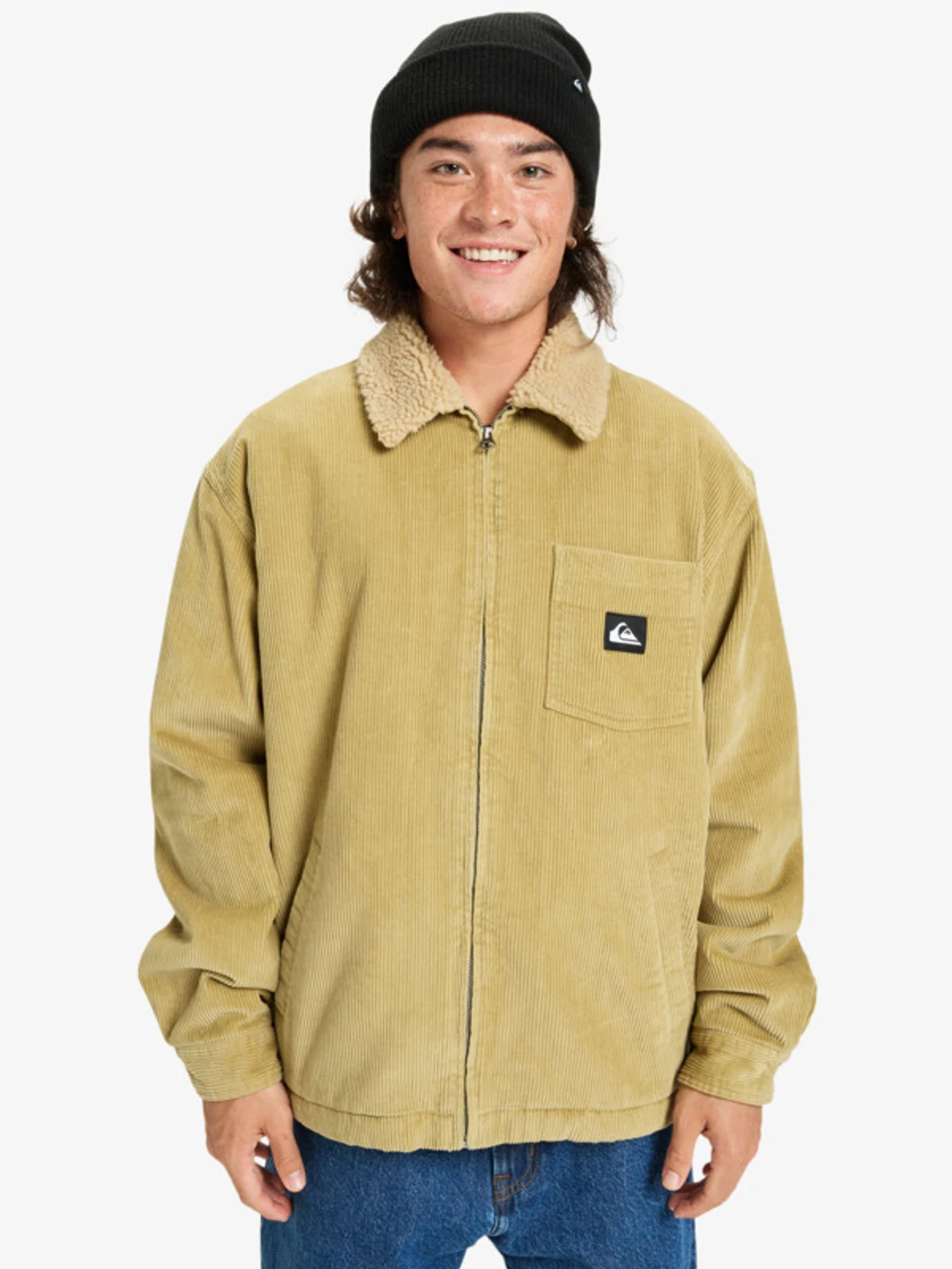 Dna Sherpa Harrington - Veste Harrington pour Homme Beige