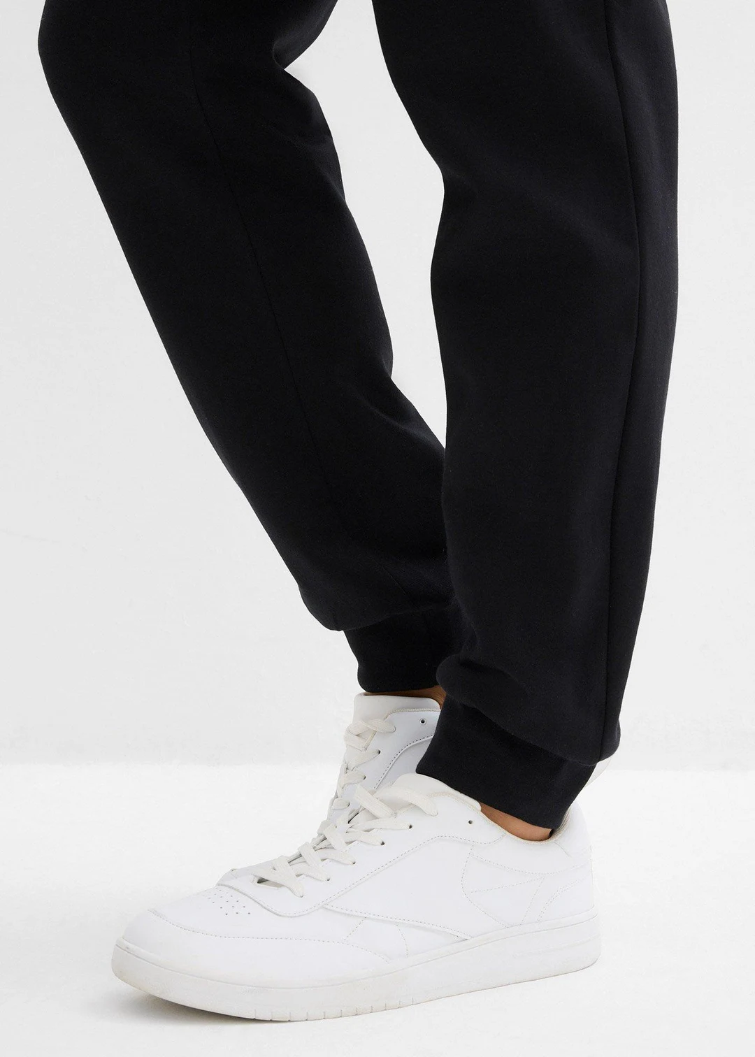 Pantalon de jogging à bords-côtes en bas de jambe - 3