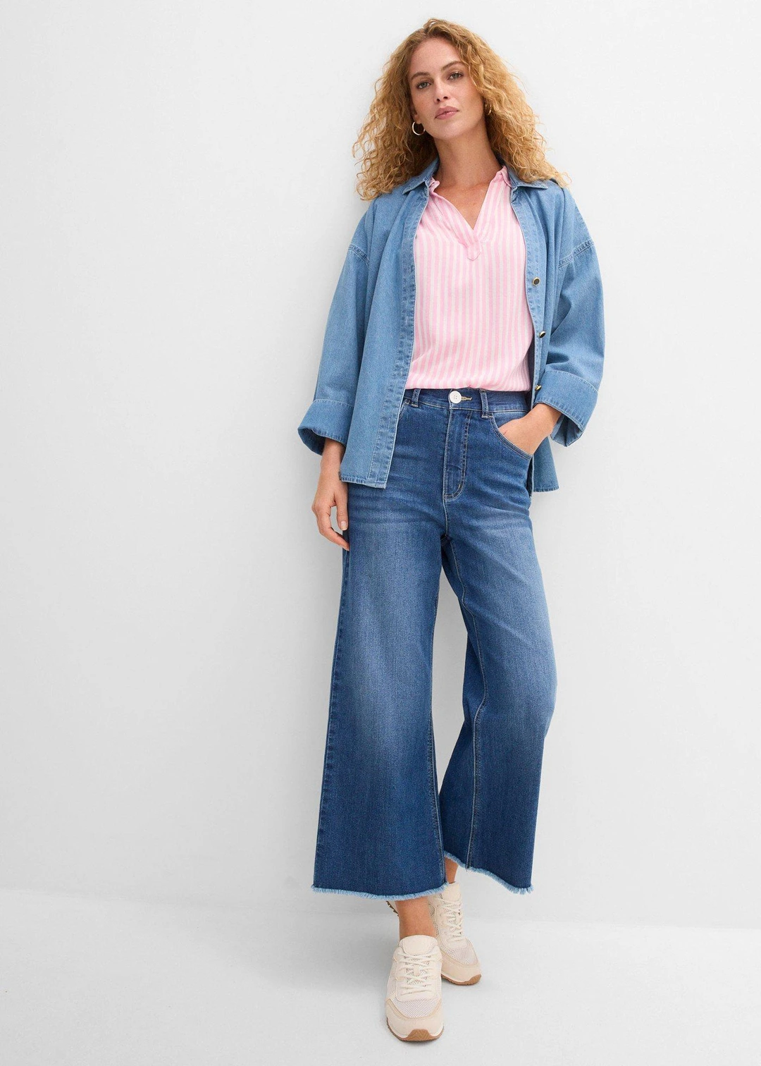 Blouse manches courtes en viscose fluide - 2