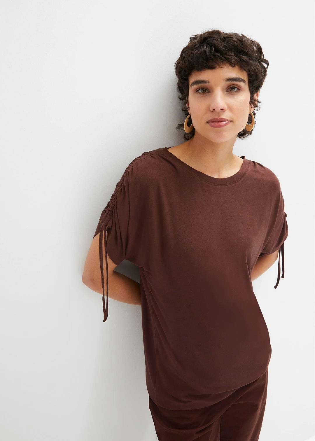 T-shirt en viscose fluide - 3