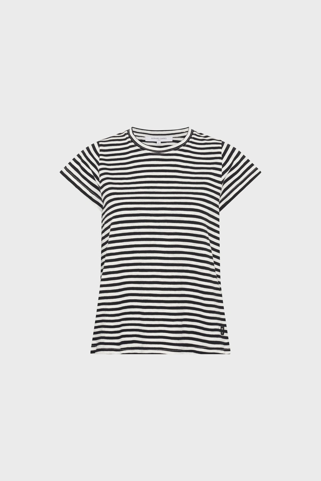 T-shirt à rayures - MAYANE - Blanc