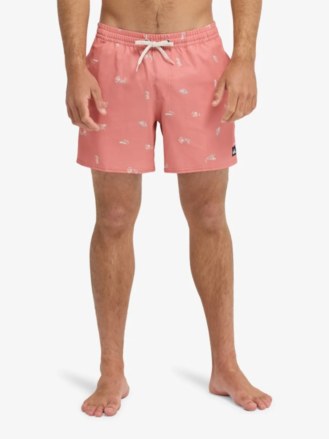 Stretch Printed Volley 16" - Short de bain pour Homme Noir