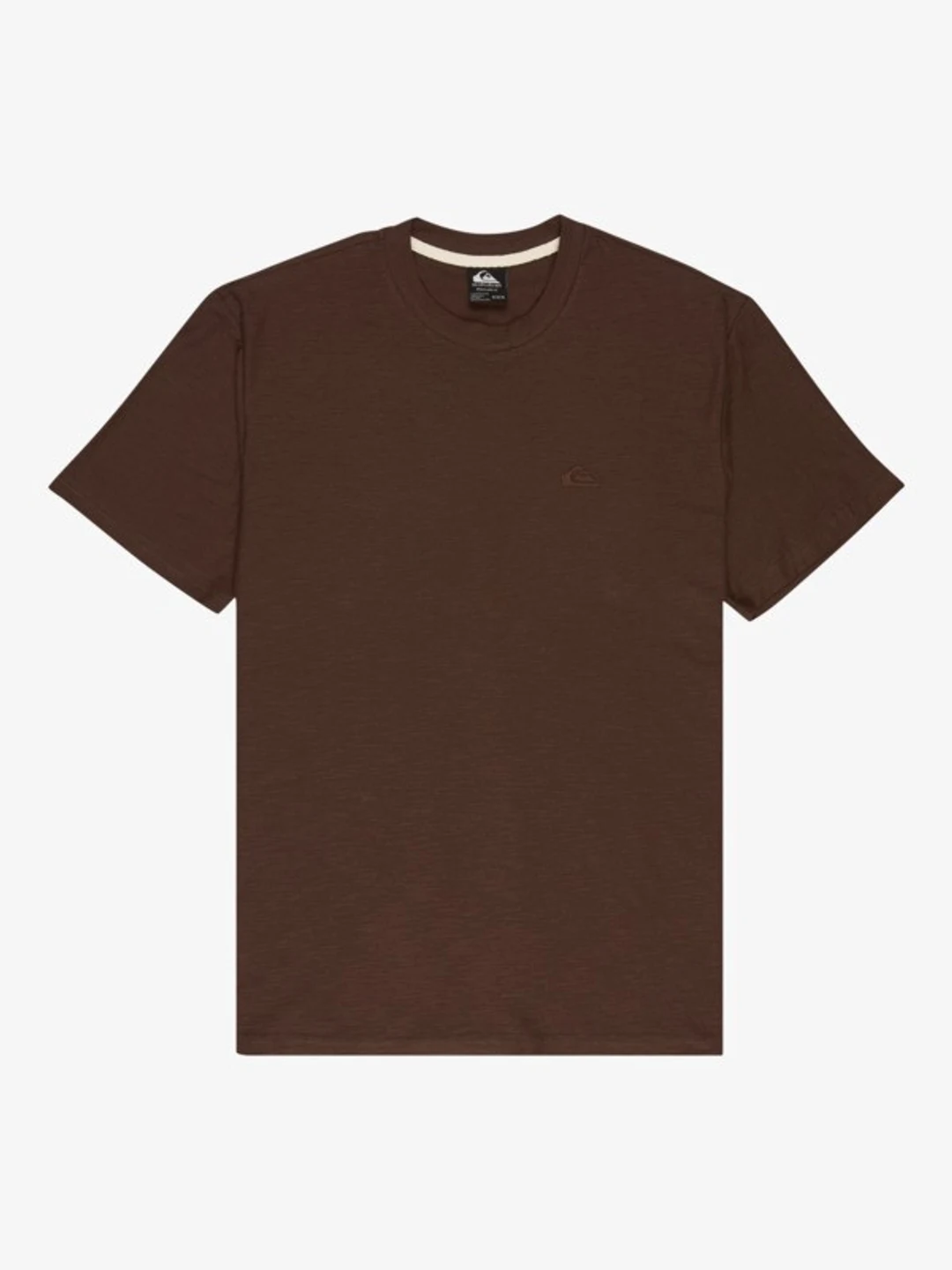 Slub Roundneck - T-Shirt à manches courtes pour Homme Noir
