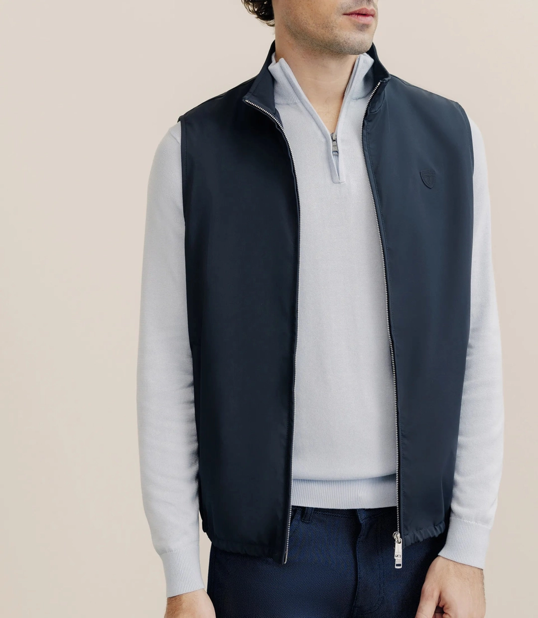 IZAC - Blouson sans manche marine