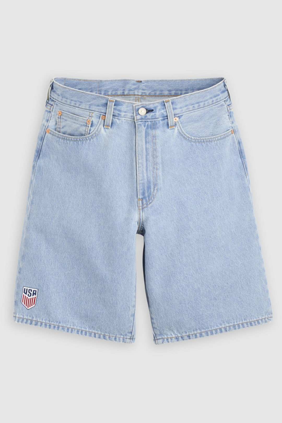Short Baggy 478 Levi's U. s. Soccer - Homme - Délavage Clair / USA - 36