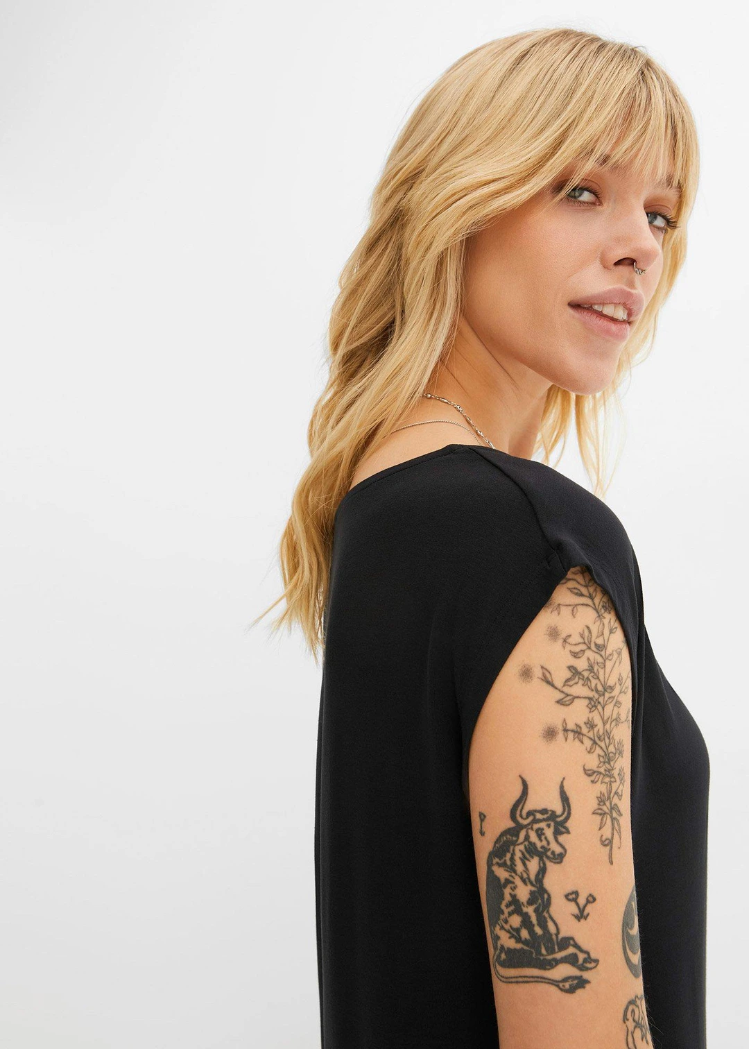 T-shirt en viscose extensible