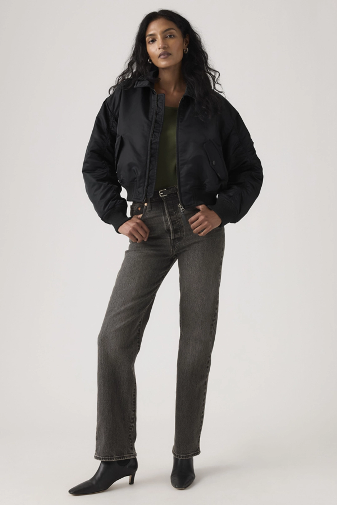Levi's Jean Ribcage Longueur NorHomme - Femme - Bleu / Apply Now - 34X32