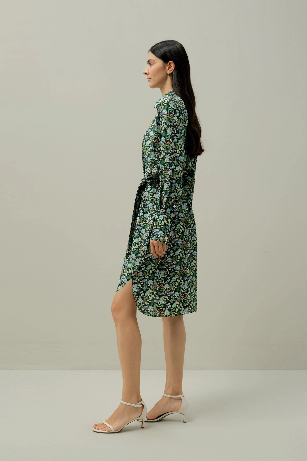 LILYSILK Robe En Soie Fairytale Forest 100% Soie De Mûrier Sophistiqué Et Élégant Fairytale Forest M