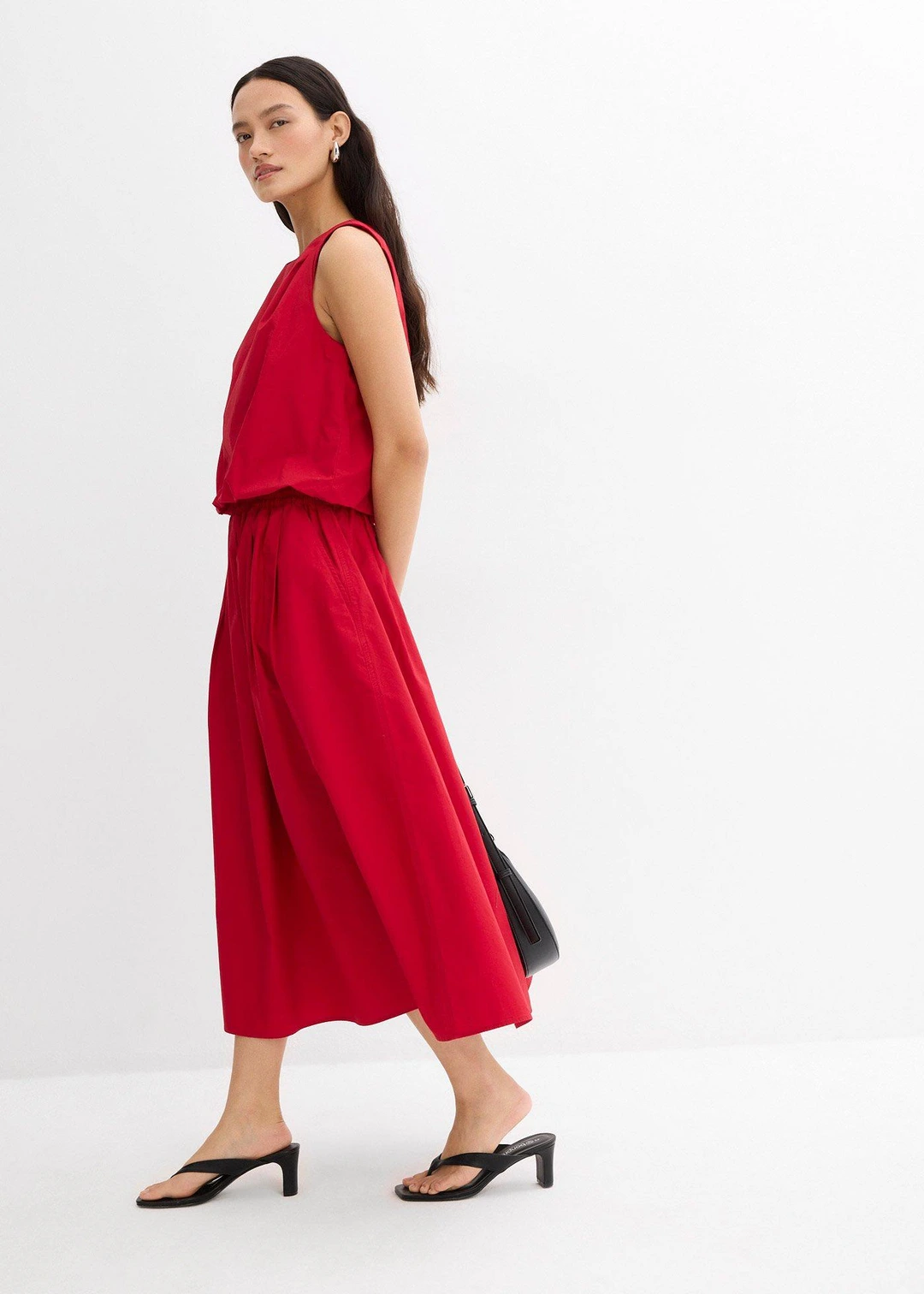 Jupe midi 100% coton - 2