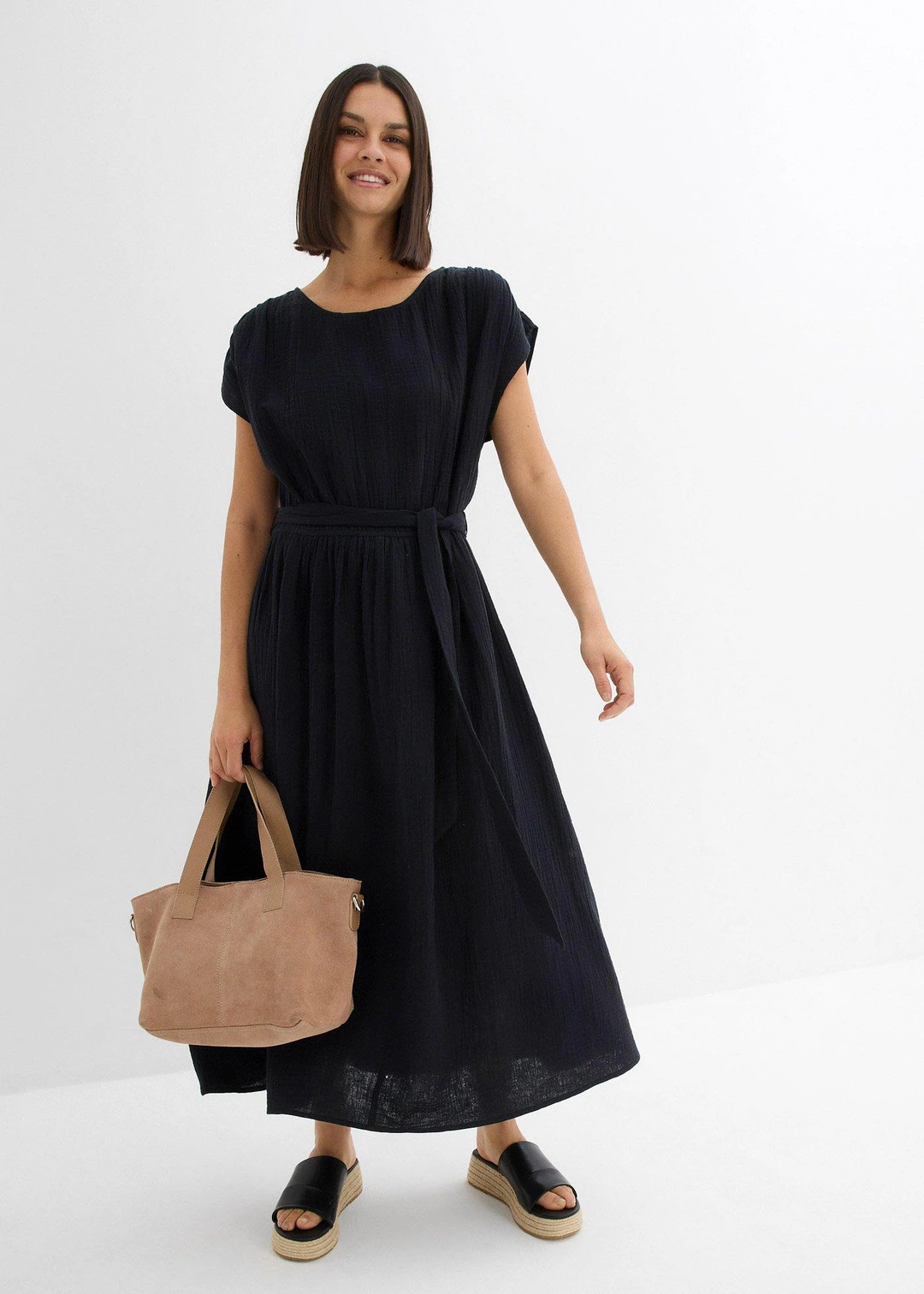 Robe midi 100% coton - 2