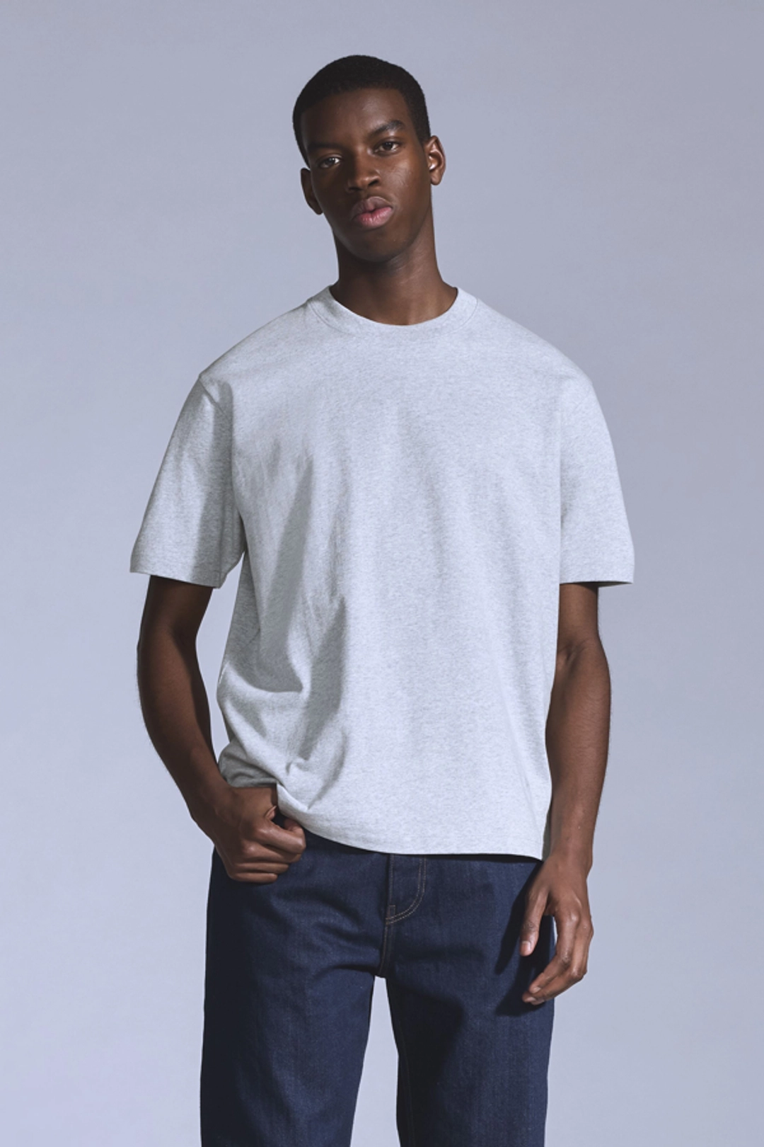 Levi's T Shirt Relaxed - Homme - Gris / Heather Grey 2 - 2XL - 2