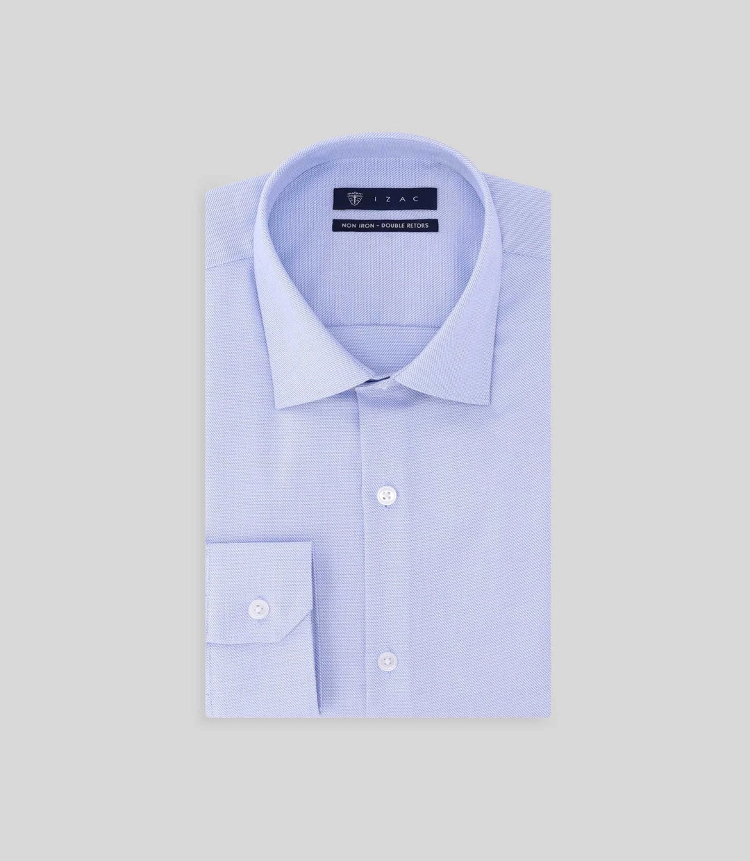 IZAC - Chemise non iron ciel