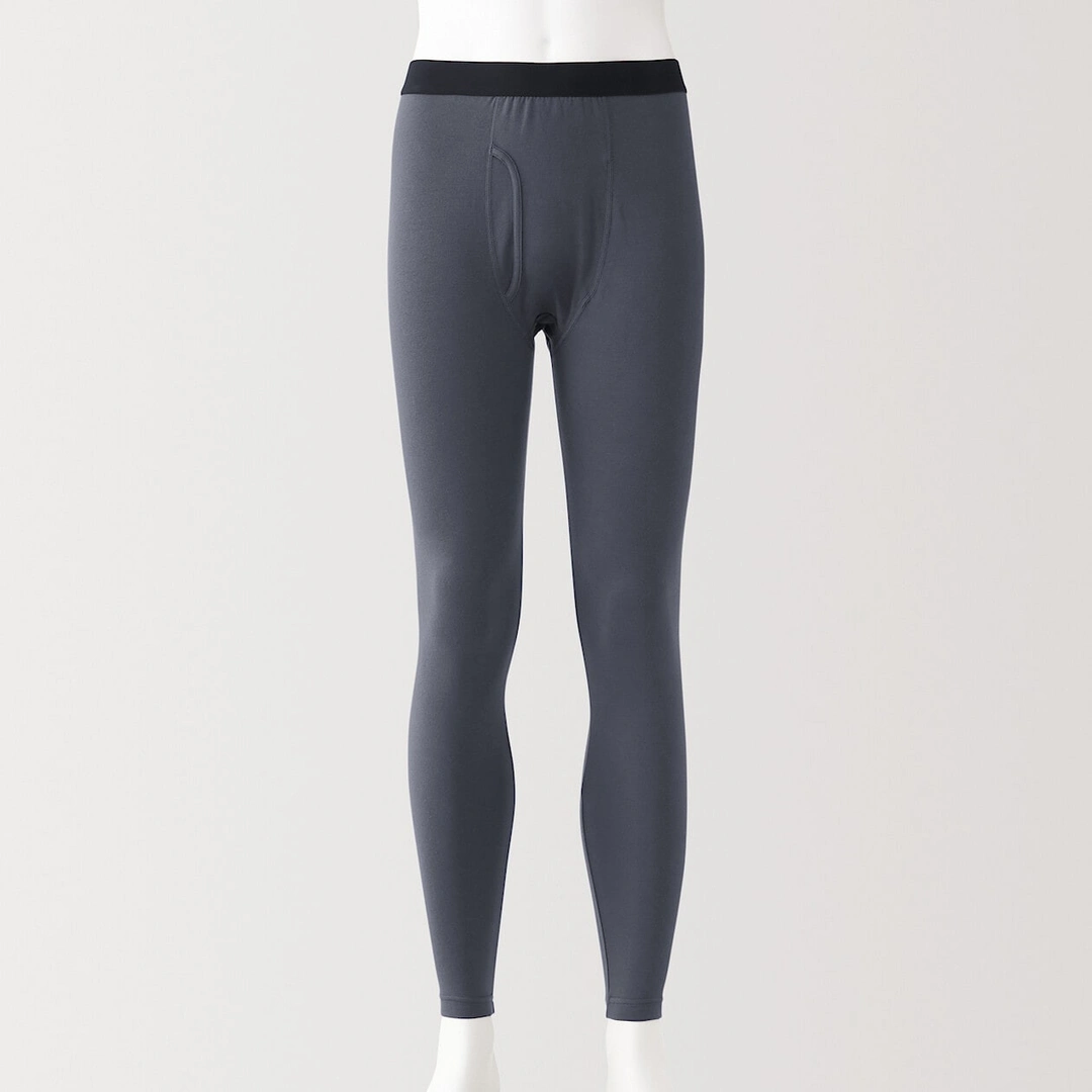 Caleçon long chaud en coton pour homme