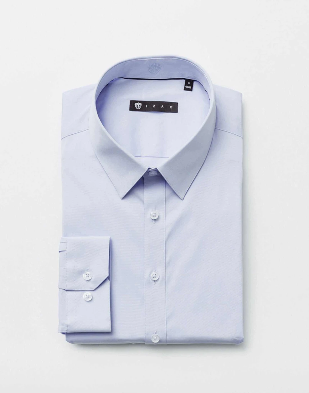IZAC - Chemise coton stretch ciel ''Malte''