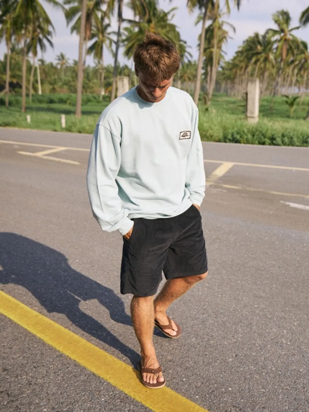 Elevated - Sweat pour Homme Bleu