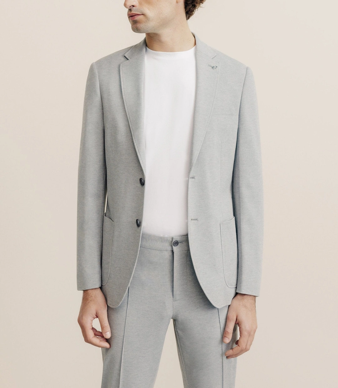 IZAC - Veste en maille grise