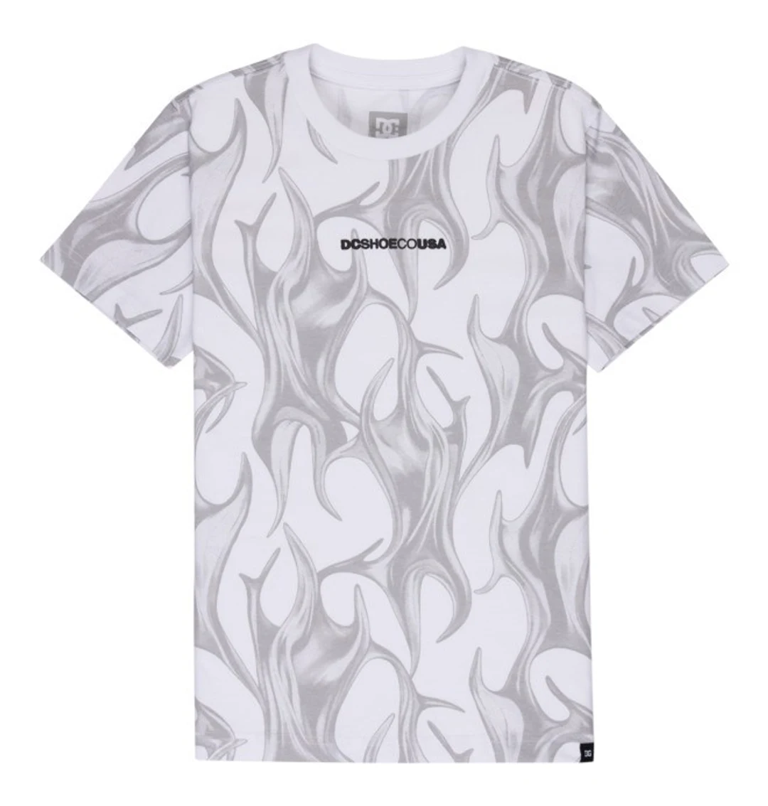 Liquid Fuego - T-Shirt à manches courtes Blanc Garçon 8-16 ans