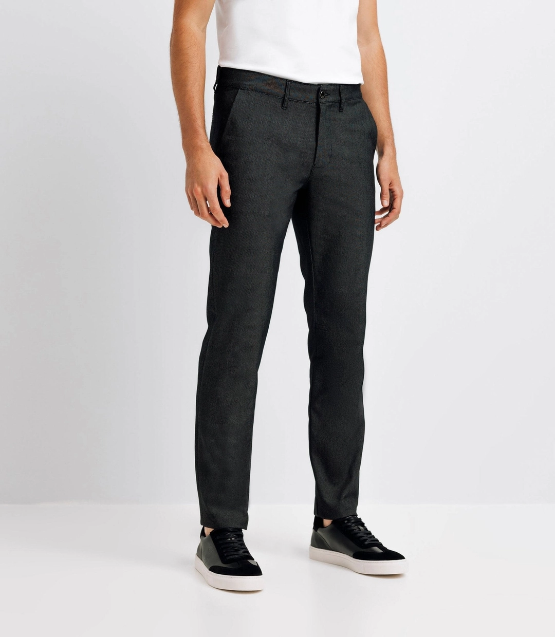 IZAC - Pantalon slack noir