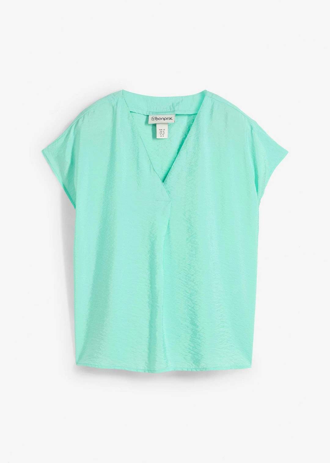 Blouse fluide en viscose mélangée