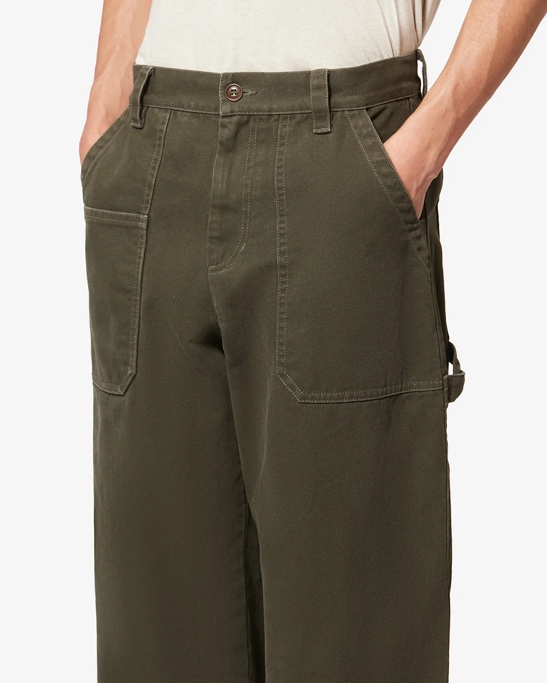 Pantalon Ablo - Homme - Kaki - Taille 44 - 2