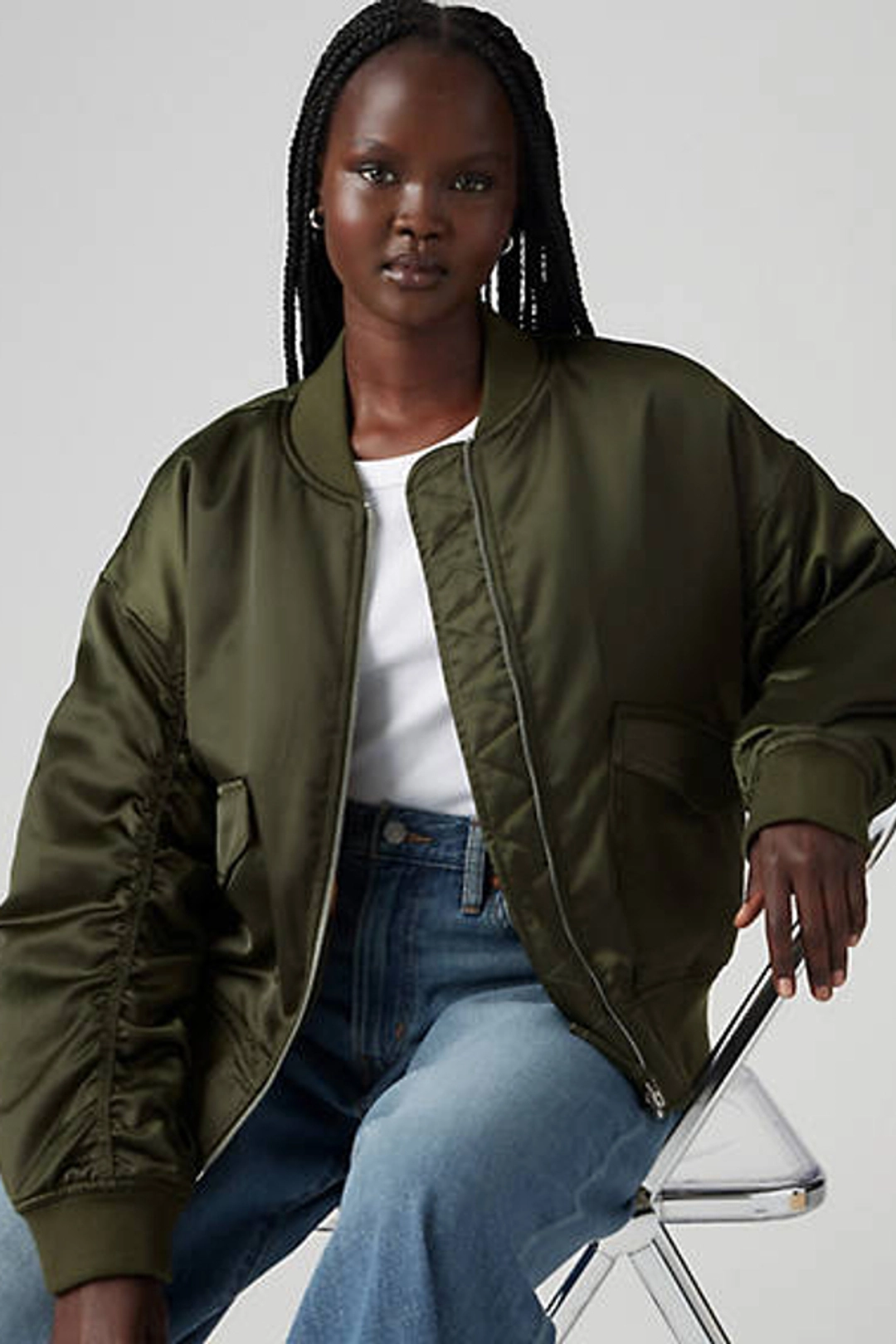 Levi's Veste Andy Tech - Femme - Vert / Deep Depths - XS