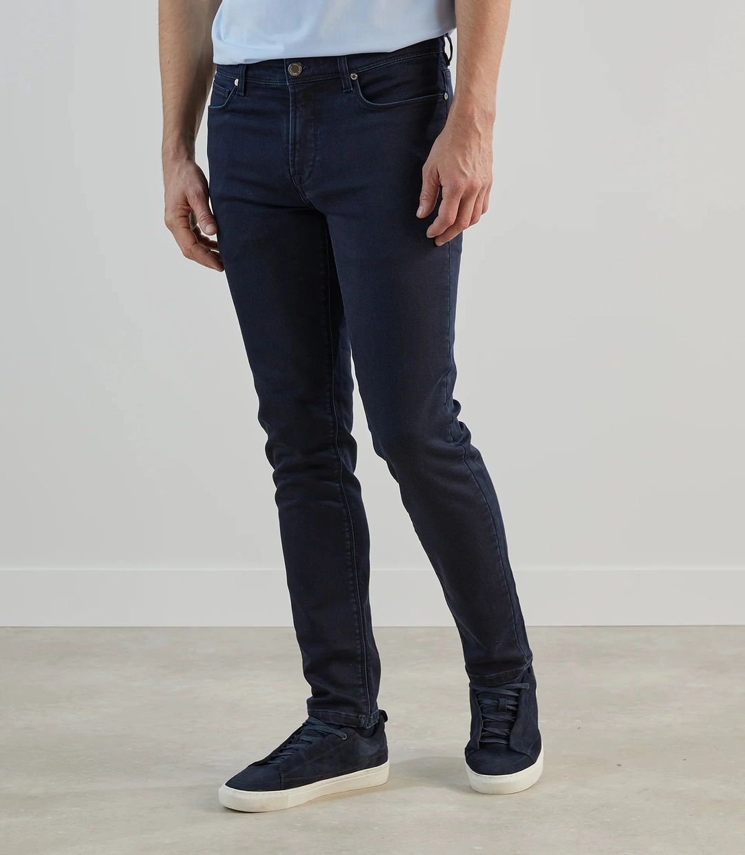 IZAC - Jean 5 poches stretch marine