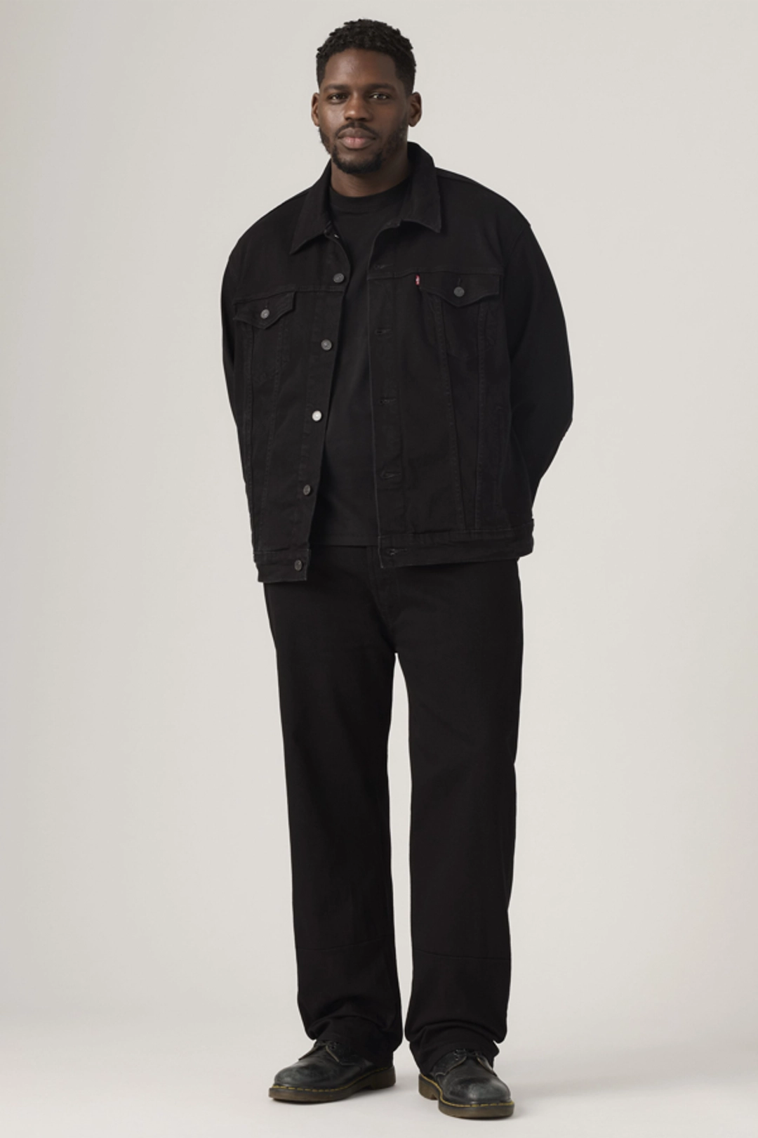 Levi's 501 Original Jeans (Big & Tall) - Homme - Noir / Listless - 50X34