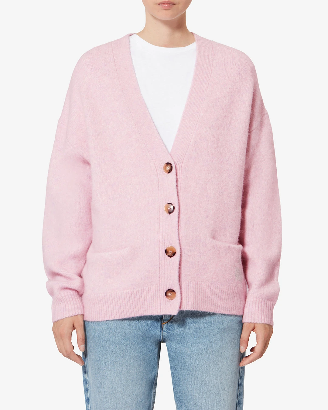 Cardigan Eborah - Femme - Rouge - Taille 40 - Marant Étoile - 5