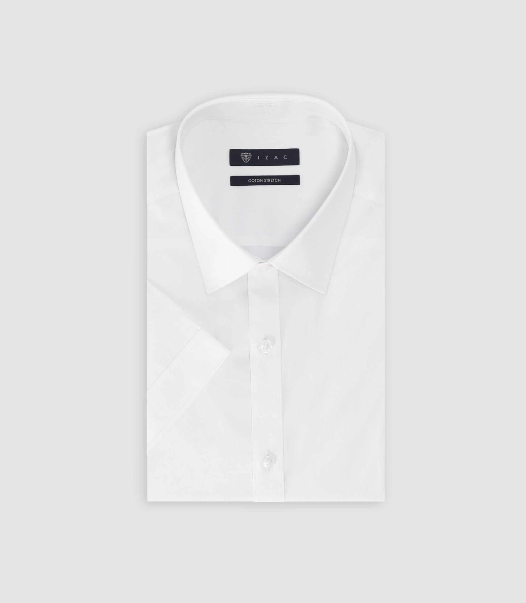 IZAC - Chemise manches courtes blanche