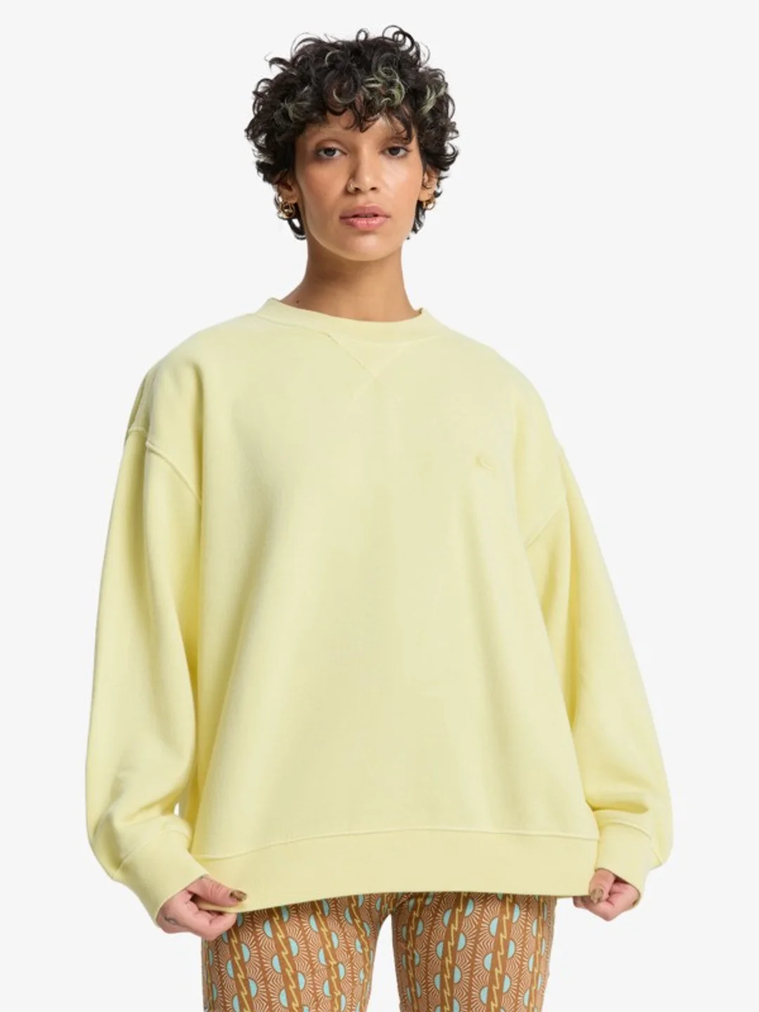 Essential - Sweat à col rond pour Femme Vert