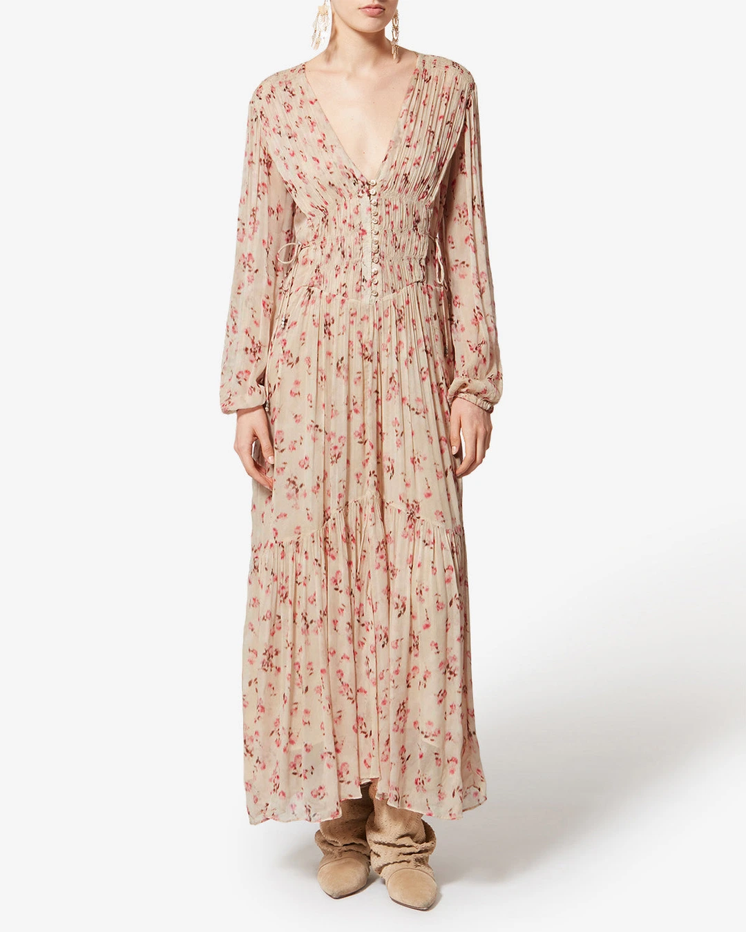 Robe Briane - Femme - Beige - Taille 44 - Marant Étoile - 4
