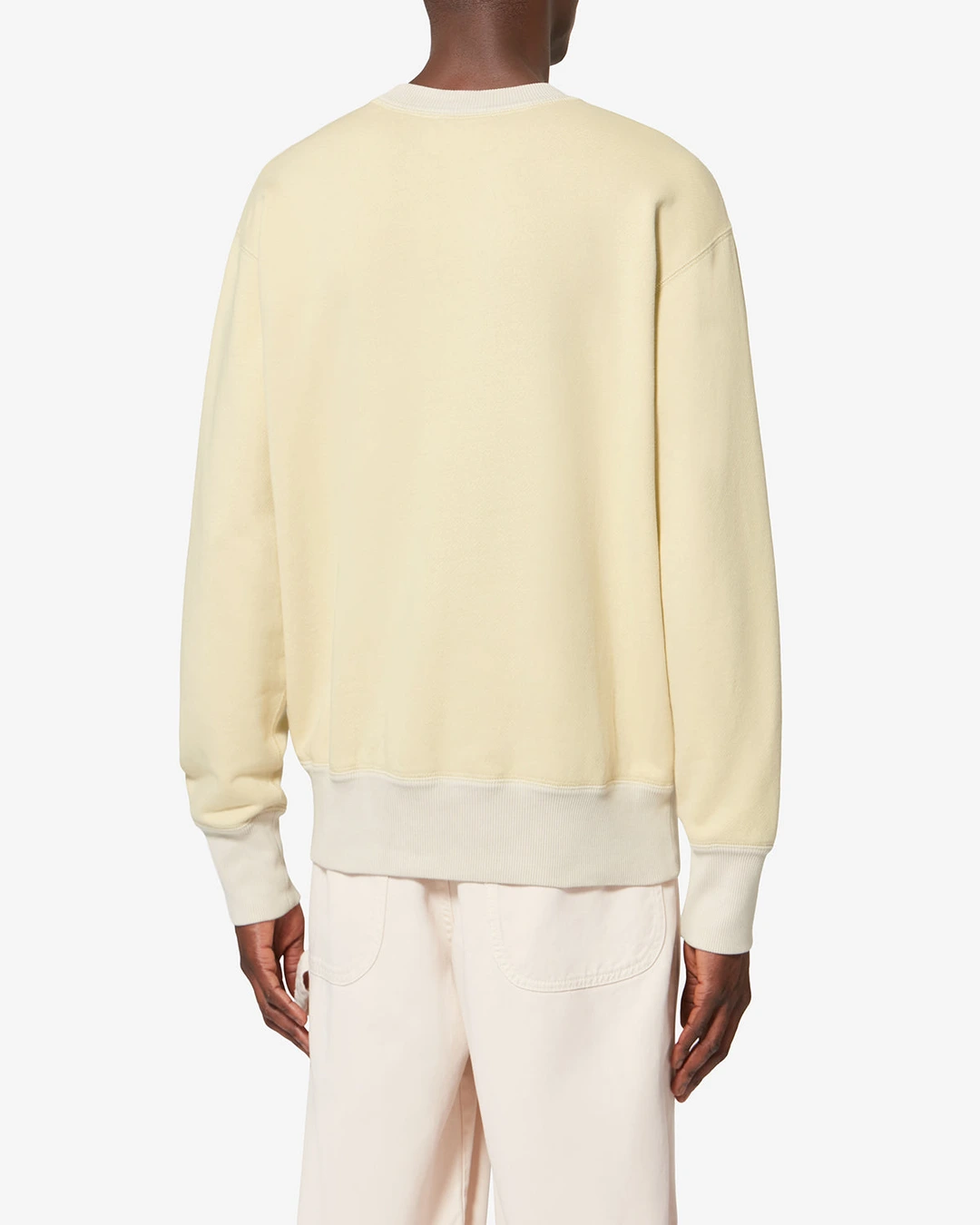 Sweat Shirt Miker - Homme - Jaune Clair - Taille XL - 3
