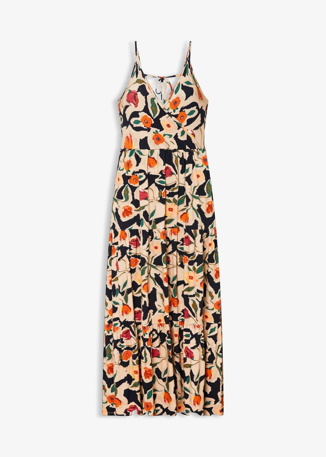 Robe longue en viscose douce et extensible