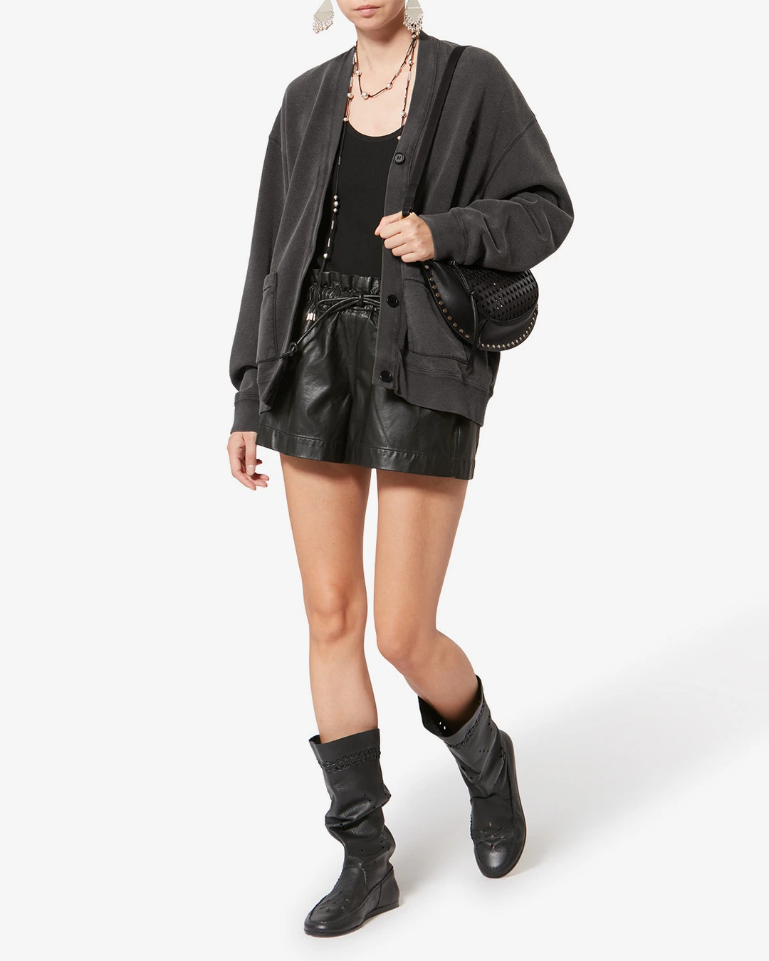 Veste Stephy - Femme - Noir Délavé - Taille 42 - Marant Étoile - 4