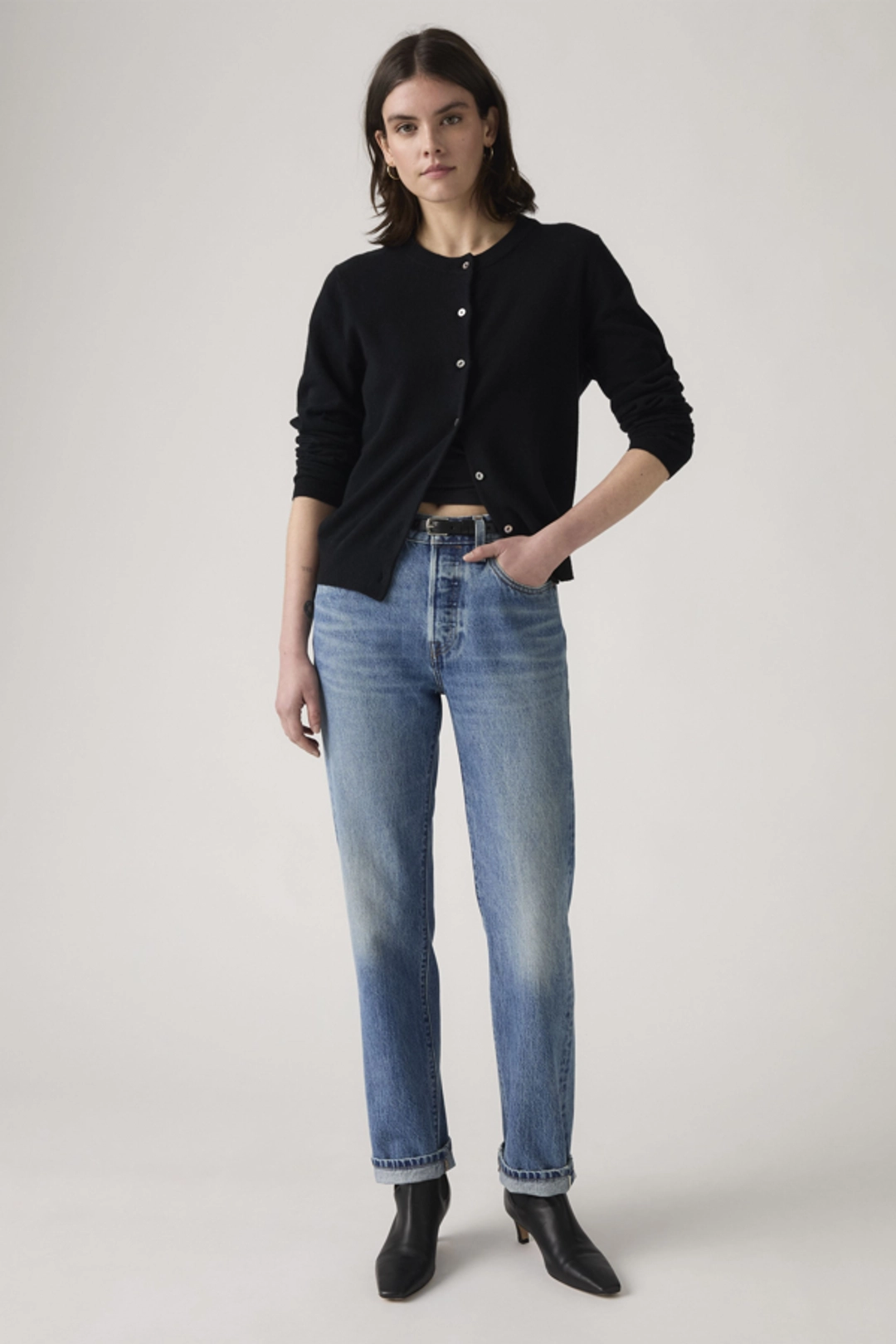 Jean Levi's 501 Original - Femme - Bleu / Deep Breath - 34X30